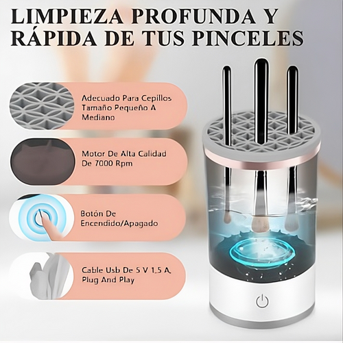Limpiador Automático de Brochas de Maquillaje - XUCAN®